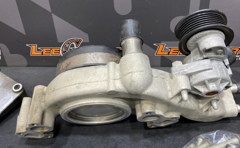 2007 CORVETTE C6 Z06 OEM FRONT ACCESSORY DRIVE WATER PUMP AC COMPRESSOR USED