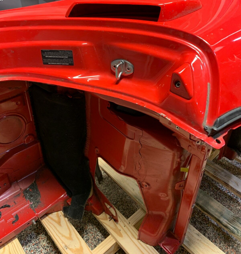 2006 PORSCHE CAYMAN S PASSENGER REAR QUARTER PANEL FRAME CUT -LOCAL PICK UP-