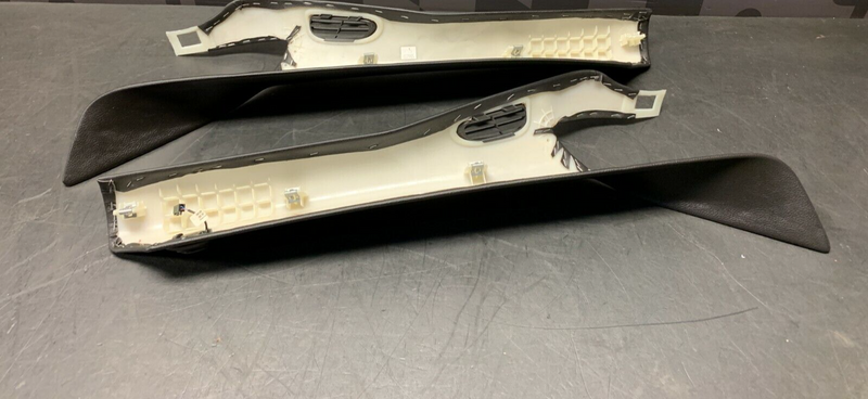 2005 CORVETTE C6 OEM DRIVER PASSENGER A PILLAR TRIM PANELS CONVERTIBLE