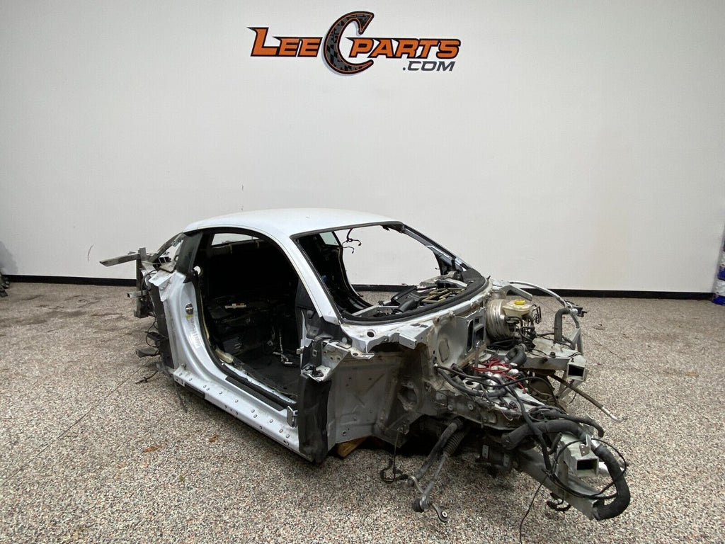 2012 AUDI R8 GT V10 OEM COUPE BARE CHASSIS REAR SECTION TO FIX USED **NO TITLE**