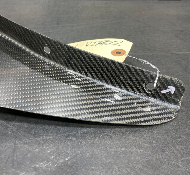 2009 DODGE VIPER ACR OEM CARBON FIBER DRIVER LH FRONT DIVE PLANE USED