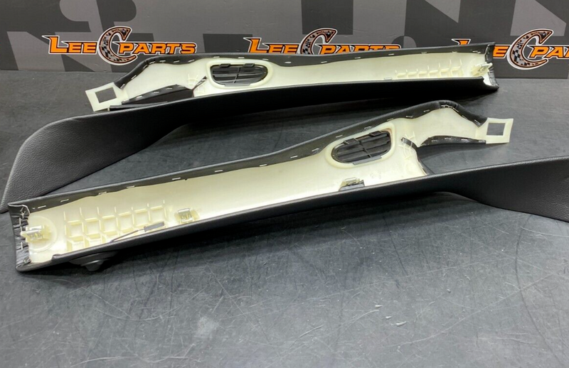 2013 CORVETTE C6 OEM INTERIOR A PILLAR TRIM PANELS PAIR DR PS USED