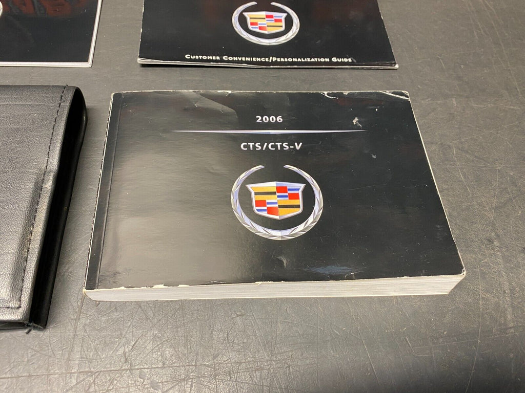 2006 CADILLAC CTS V CTS-V OEM OWNERS MANUAL KIT SET USED