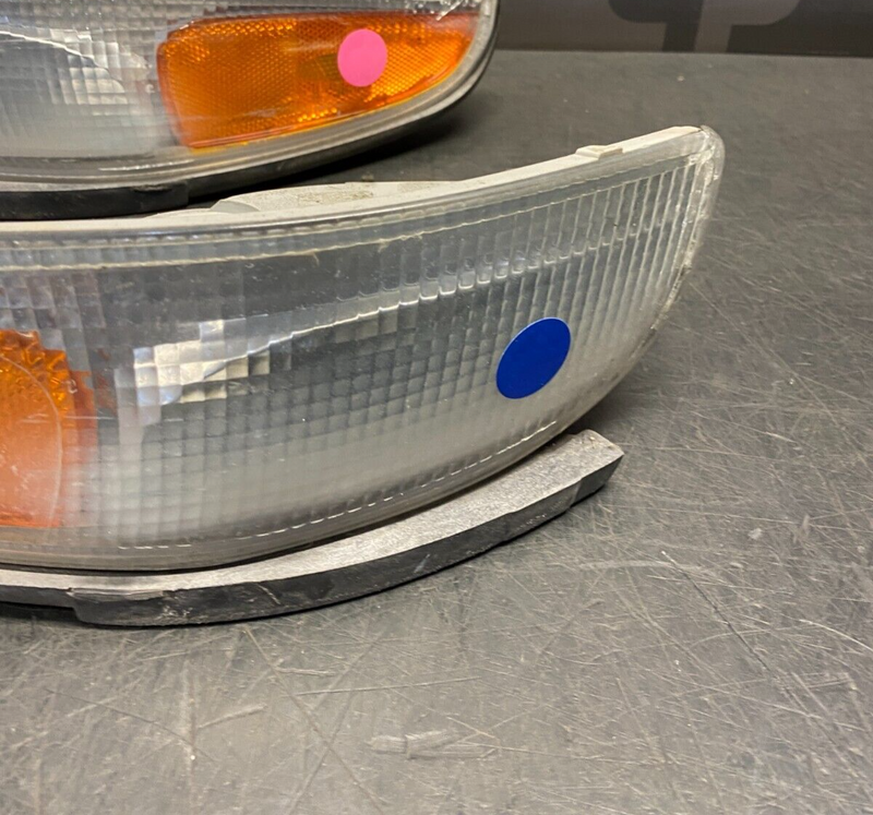 2002 CORVETTE C5Z06 OEM TURN SIGNAL SIDE MARKER LIGHTS PAIR USED