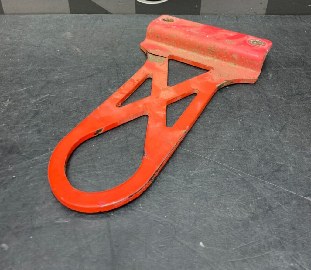 2002 CORVETTE C5 Z06 OEM AFE PFADT FRONT TOW HOOK RED USED