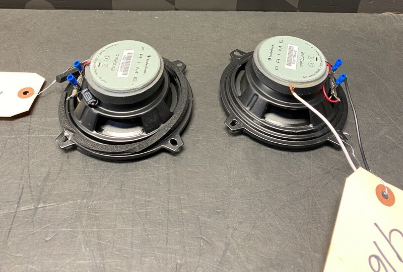 2007 CORVETTE C6Z06 ROCKFORD FOSGATE PRIME R1525X2 5 1/4 SPEAKERS PAIR USED