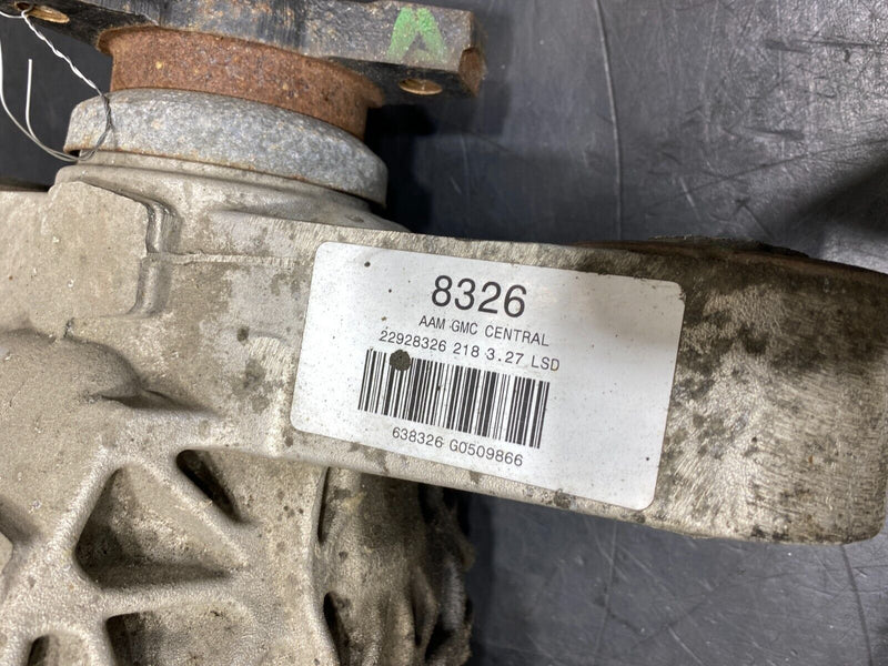 2014 CHEVROLET CAMARO SS OEM LSD REAR DIFFERENTIAL 3.27 RATIO USED