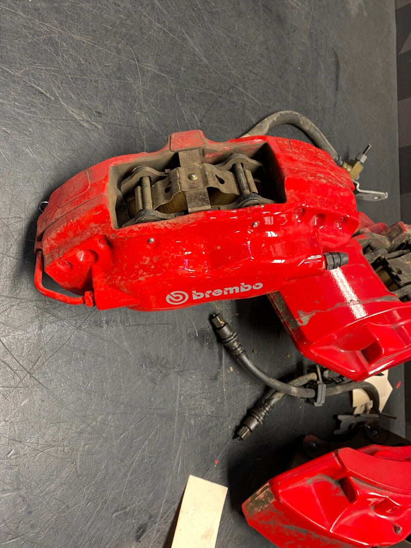 2016 DODGE CHALLENGER SCAT PACK OEM SRT BIG BRAKE CALIPER SET FRONT REAR USED