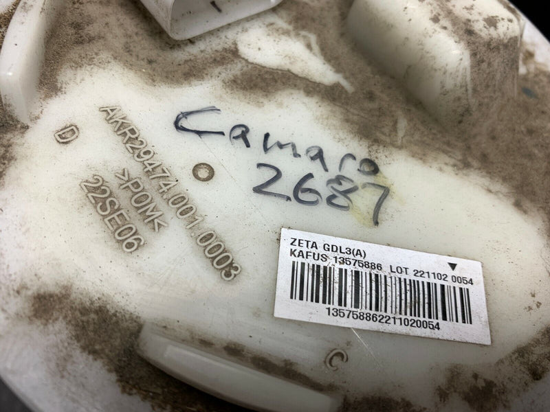 2011 CHEVROLET CAMARO SS OEM FUEL PUMP W/ HANGER HOUSING