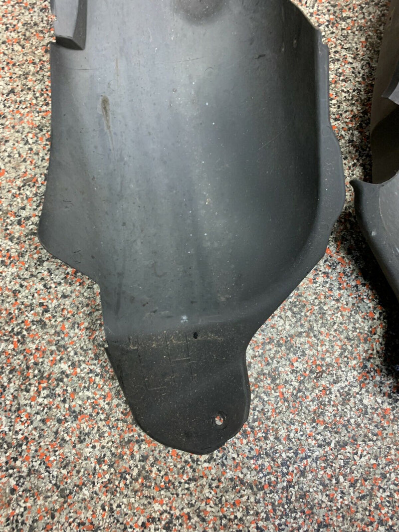 2004 CADILLAC CTS-V CTS V OEM DRIVER PASSENGER REAR FENDER LINERS