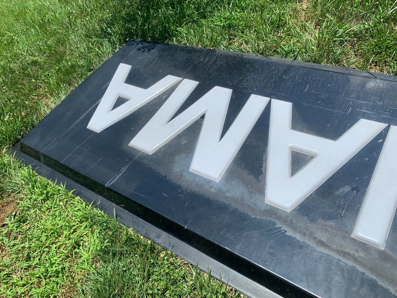 18FT X 4FT YOKOHAMA TIRE SHOP SIGN -HUGE! ULTRA RARE!- LOCAL PICK UP ONLY