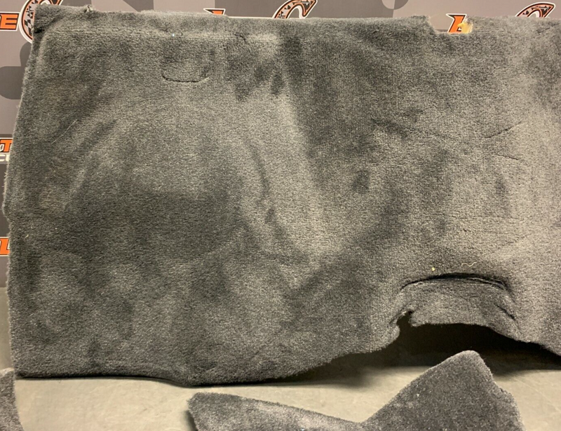 2006 PORSCHE CAYMAN S 987 OEM BLACK CARPET REAR INTERIOR LINER -SEE PICS-