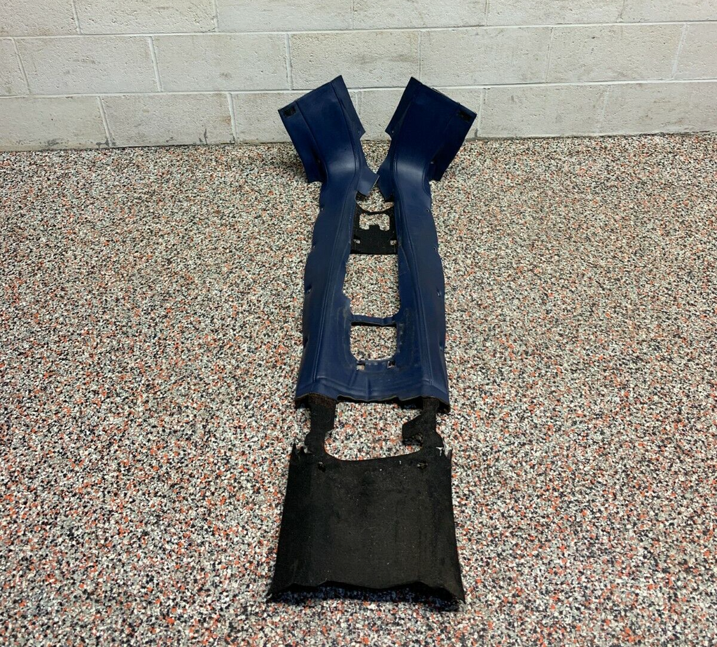 2005 HONDA S2000 AP2 OEM BLUE LEATHER CENTER CONSOLE WRAP