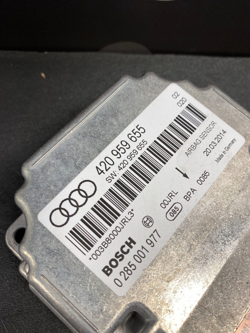 2014 AUDI R8 V10 COUPE OEM AIRBAG MODULE INFLATOR MODULE COMPUTER **NO CODES**