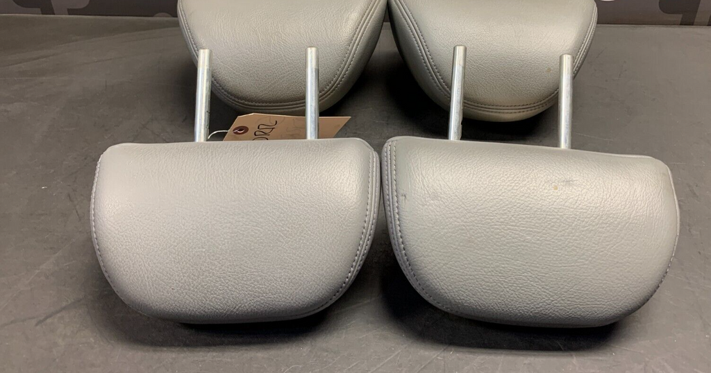 2005 ACURA TSX OEM GREY HEAD REST SET FRONT REAR (4) USED
