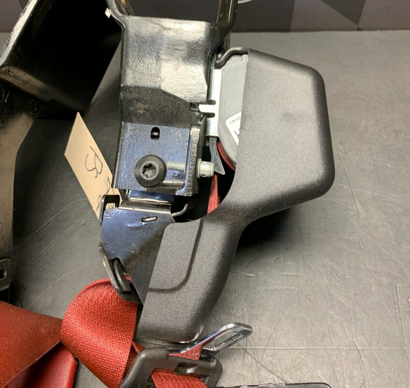 2008 CORVETTE C6 CONVERTIBLE OEM RED SEAT BELTS