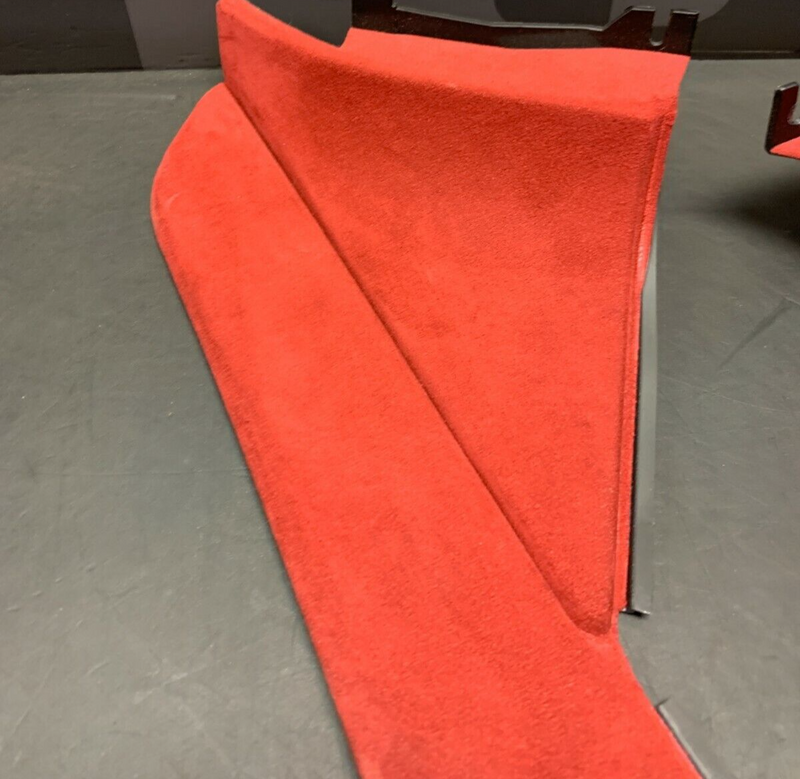 2005 PONTIAC GTO OEM RED CENTER CONSOLE SIDE TRIM PANELS SUEDE