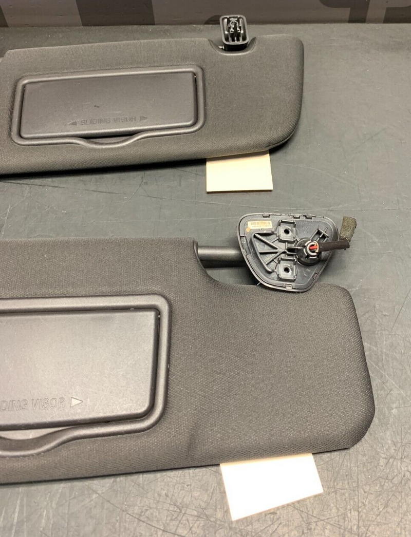 2014 FORD MUSTANG GT OEM SUNVISORS PAIR DRIVER PASSENGER USED