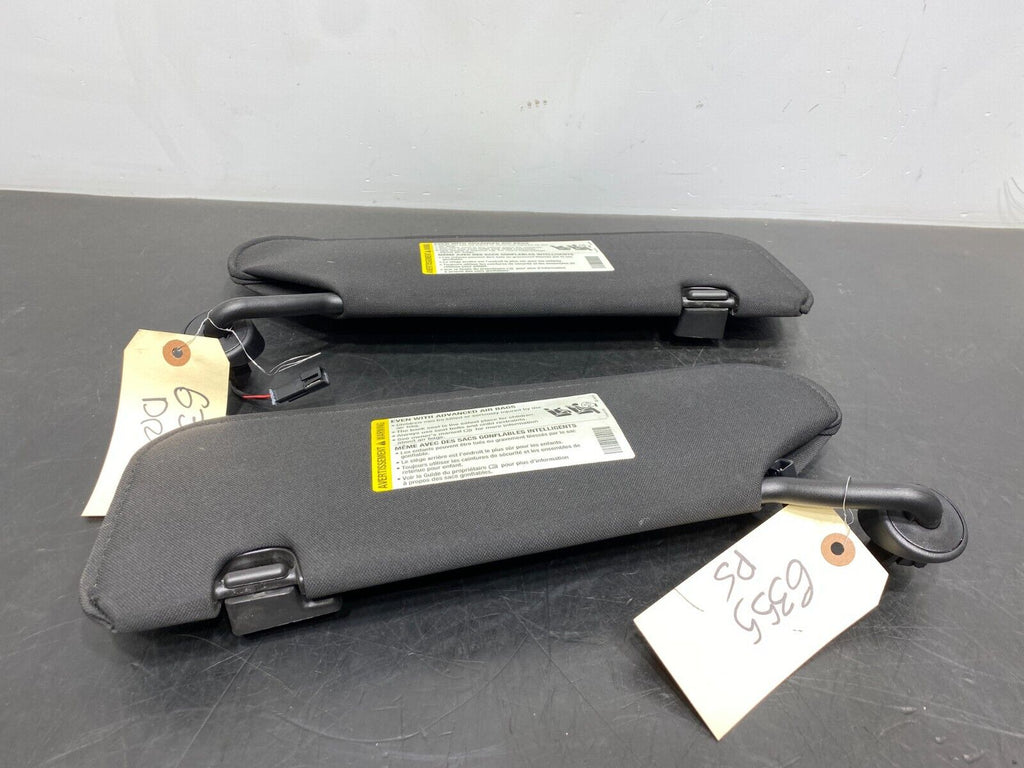 2006 CORVETTE C6 OEM SUN VISORS PAIR DRIVER PASSENGER VISORS USED