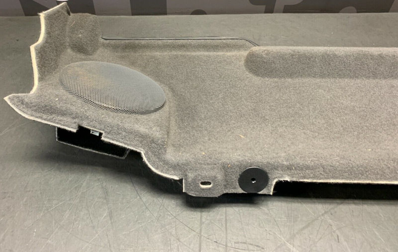 2005 CORVETTE C6 CONVERTIBLE OEM REAR SHELF SPEAKER PANEL SHELF CARPET