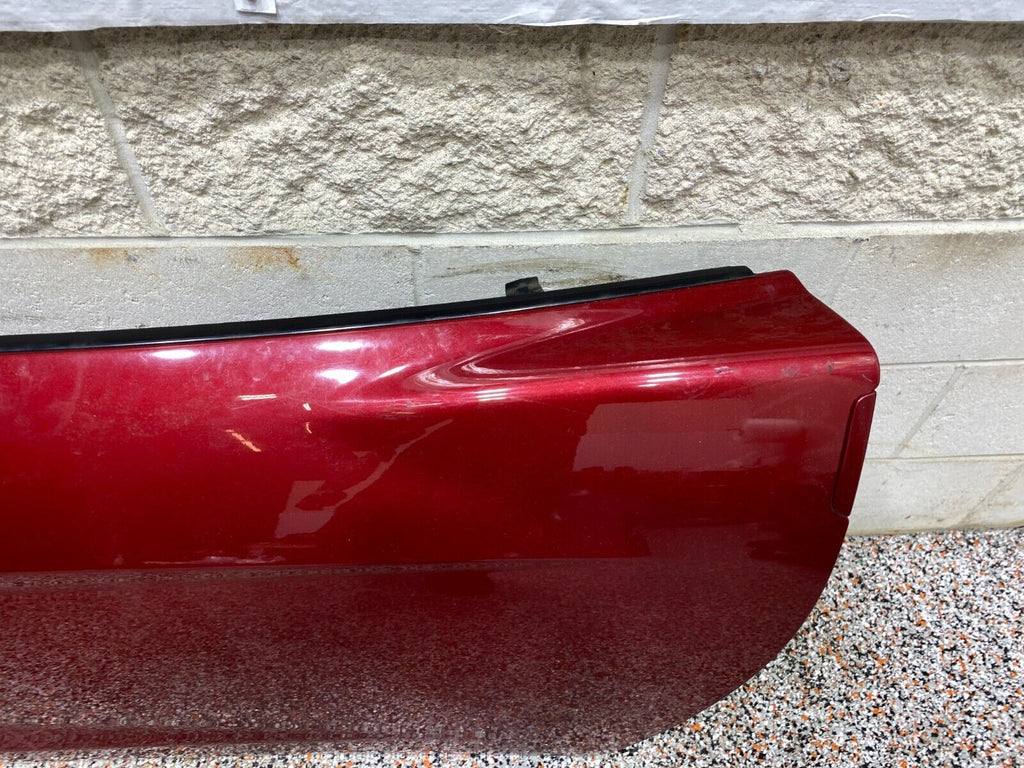 2012 CORVETTE C6 GRANDSPORT OEM DRIVER LH DOOR SKIN SHELL USED