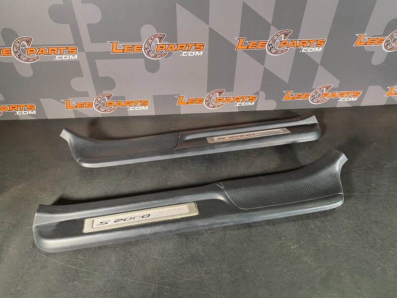 2007 HONDA S2000 AP2 OEM DOOR SILL COVER PANELS DR PS PAIR USED