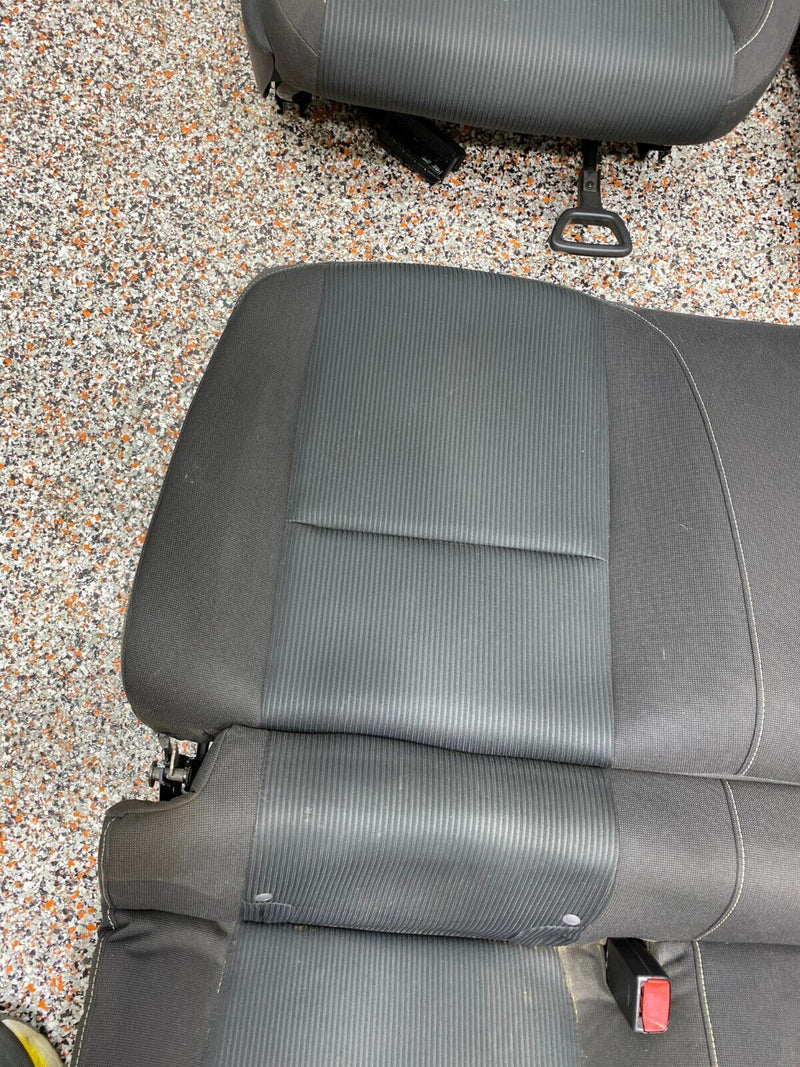 2010 CAMARO SS OEM SEAT SET FRONT REAR BLACK CLOTH SEATS NICE CONDITION! USED