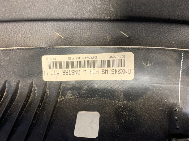 2005 CORVETTE C6 OEM INTERIOR HEADLINER HEADER PANEL TRIM