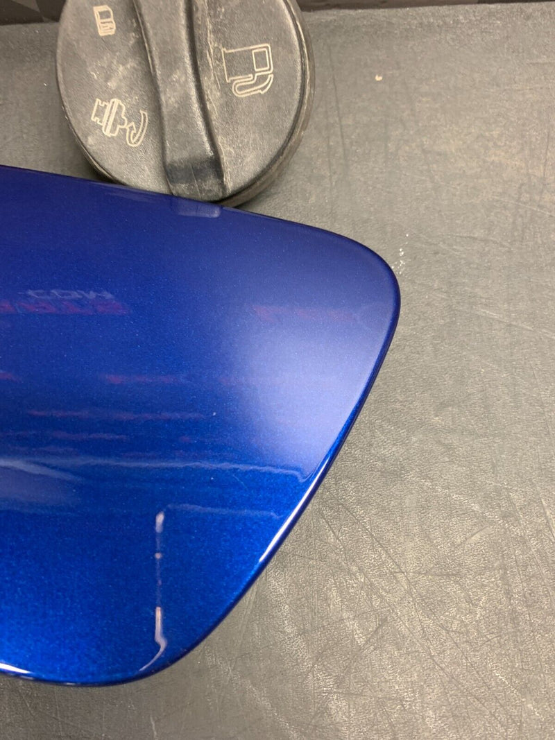 2007 CORVETTE C6 OEM GAS FUEL DOOR LEMANS BLUE