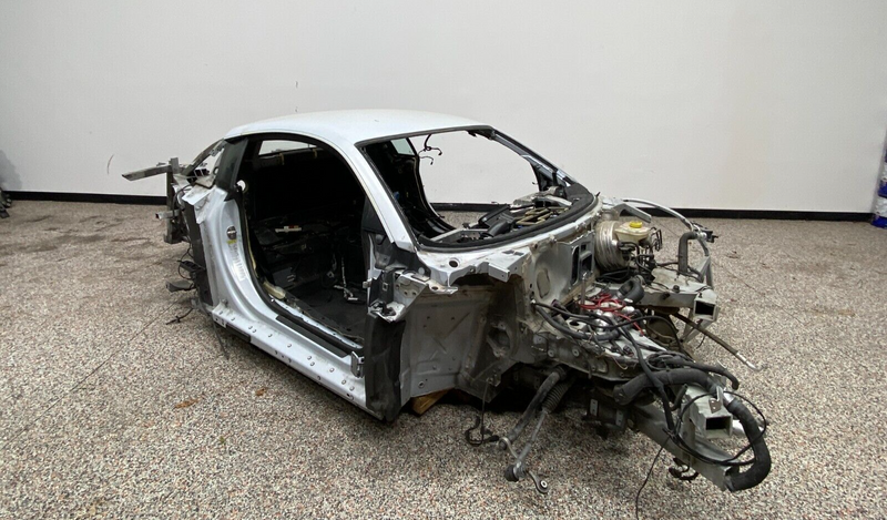 2012 AUDI R8 GT V10 OEM COUPE BARE CHASSIS REAR SECTION TO FIX USED **NO TITLE**