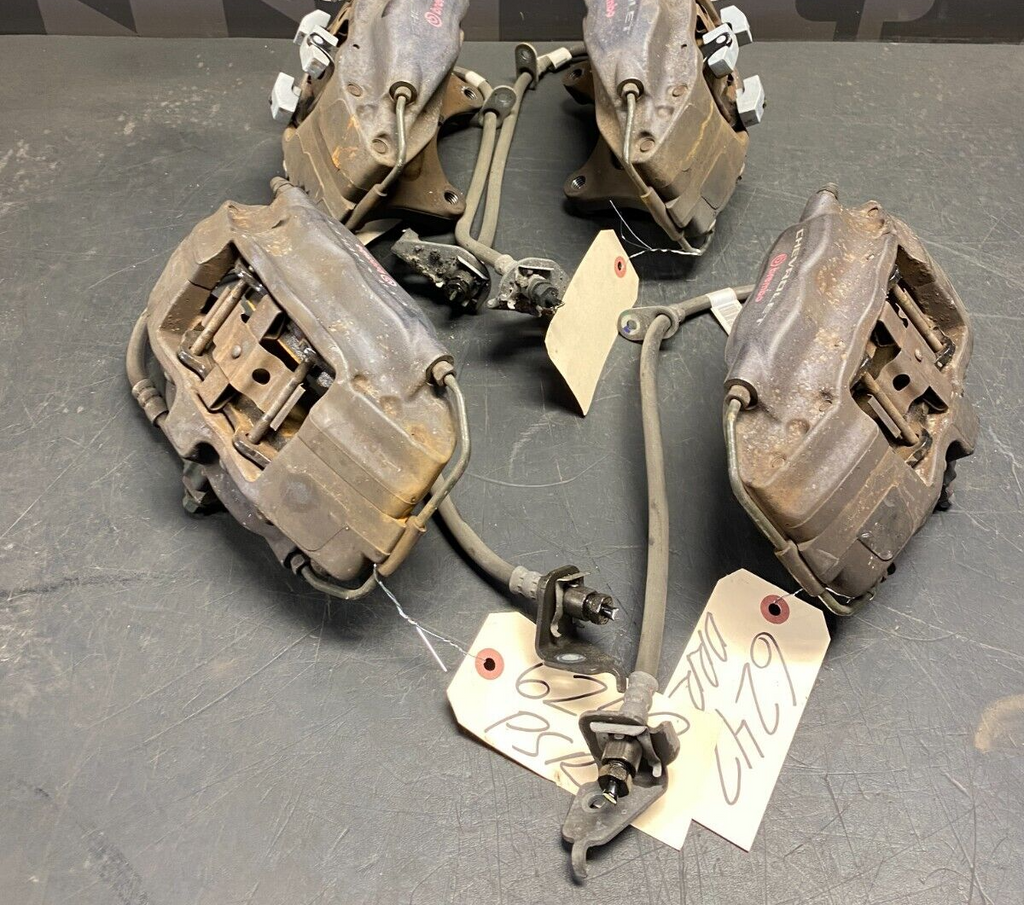 2011 CAMARO SS OEM BREMBO BRAKE CALIPER SET FRONT REAR USED