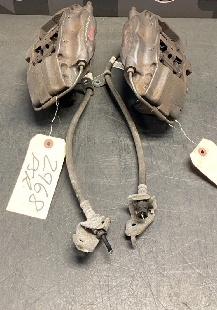 2010 CAMARO SS OEM REAR BRAKE CALIPERS PAIR DR PS USED