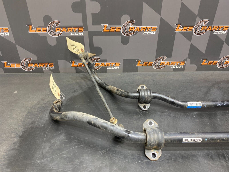 2014 CAMARO ZL1 COUPE OEM SWAY BAR ANTI ROLL BARS PAIR FRONT REAR USED