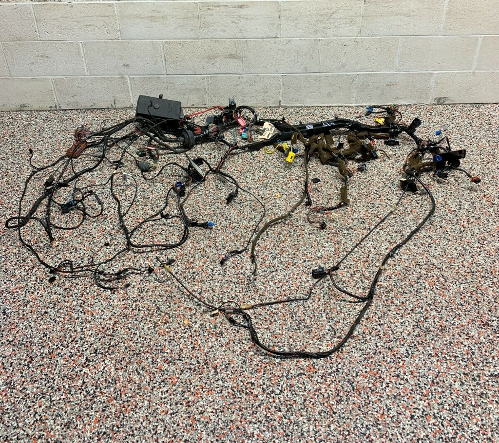 1998 CORVETTE C5 OEM A/T INTERIOR BODY CHASSIS WIRING WIRE HARNESS MANUAL HVAC