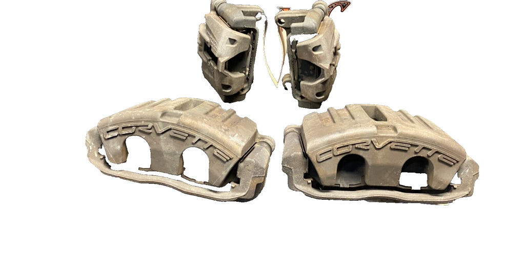 2005 CORVETTE C6 OEM BRAKE CALIPERS FRONT REAR USED