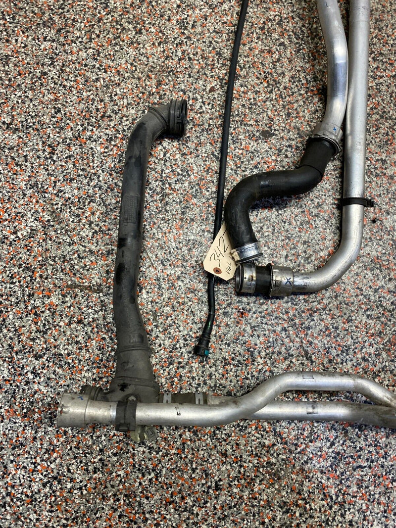 2012 PORSCHE 911 TURBO S 997.2 OEM RADIATOR COOLANT HOSE HARDLINES UNDER  USED