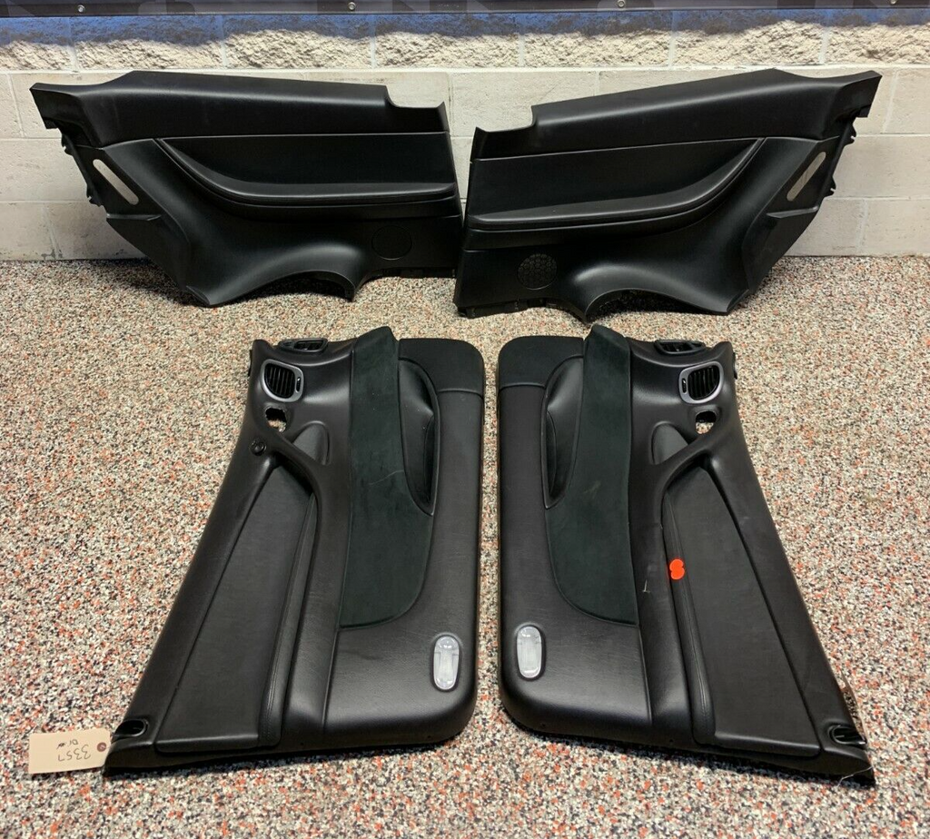 2006 PONTIAC GTO OEM BLACK FRONT REAR DOOR PANELS