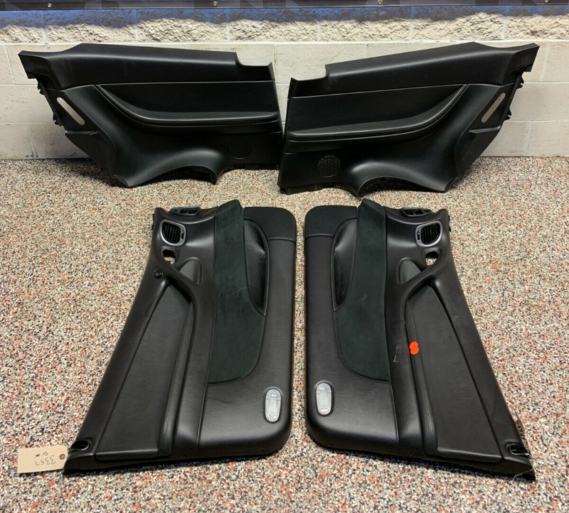 2006 PONTIAC GTO OEM BLACK FRONT REAR DOOR PANELS