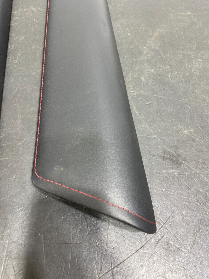 2017 SUBARU BRZ FRS 86 OEM UPPER DOOR PANEL ARM REST RED STITCH USED