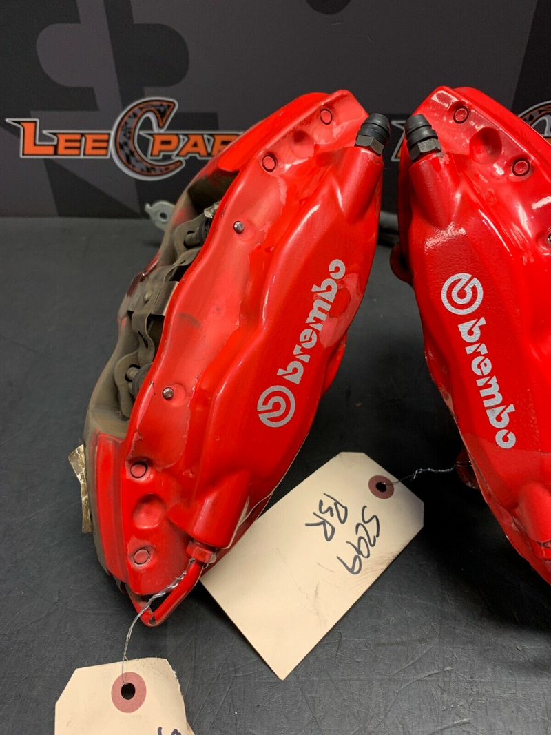 2016 DODGE CHARGER HELLCAT OEM DRIVER PASSENGER REAR BREMBO BRAKE CALIPERS