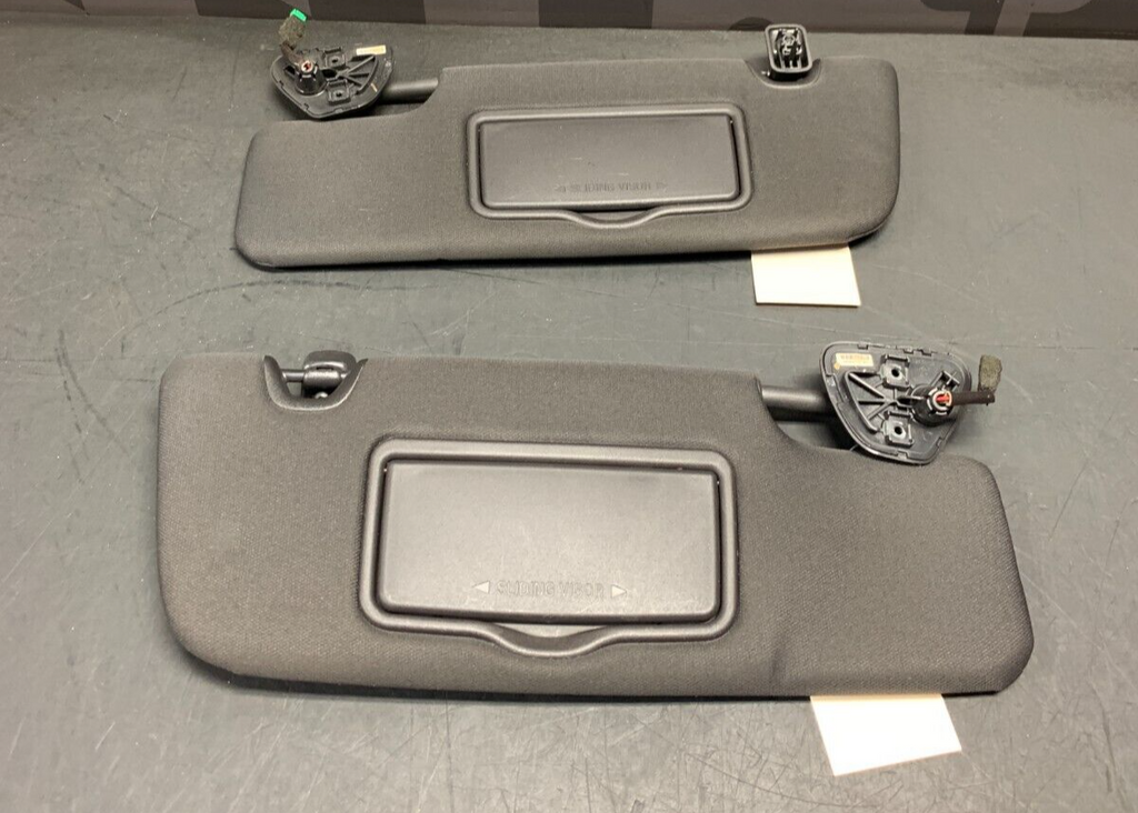 2014 FORD MUSTANG GT OEM SUNVISORS PAIR DRIVER PASSENGER USED