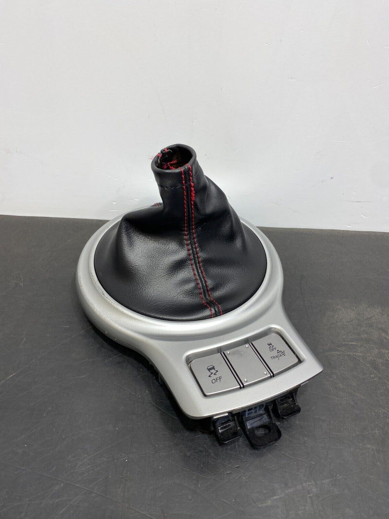 2017 SUBARU BRZ FRS 86 OEM MANUAL SHIFT BOOT WITH SURROUND RED STITCH USED