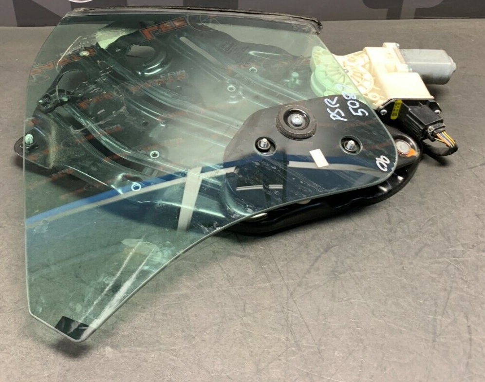 2017 FORD MUSTANG GT OEM PASSENGER REAR QUARTER WINDOW GLASS MOTOR CONVERTIBLE
