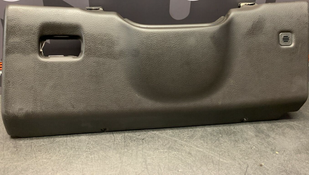 2005 CORVETTE C6 OEM EBONY BLACK DRIVER LOWER DASH KNEE PANEL