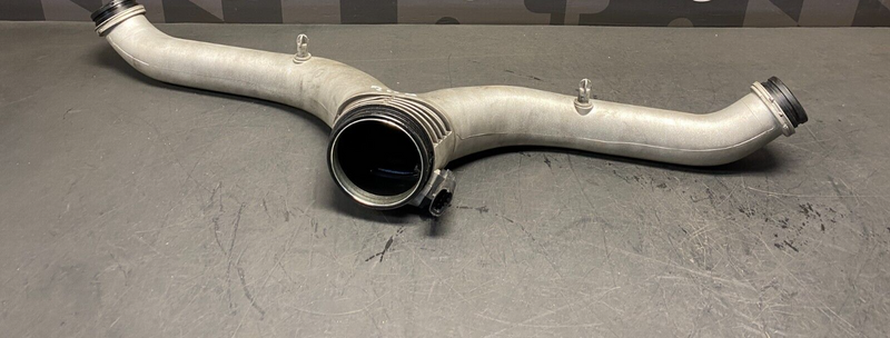 2007 PORSCHE 911 TURBO 997.1 OEM FACTORY INTERCOOLER Y PIPE ASSEMBLY USED
