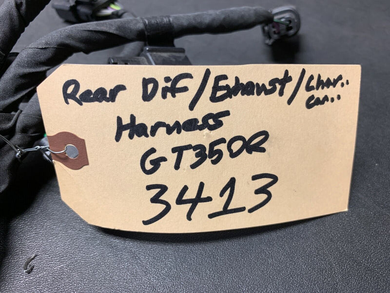 2019 FORD MUSTANG GT350R OEM REAR DIFFERENTIAL DIFF WIRING HARNESS