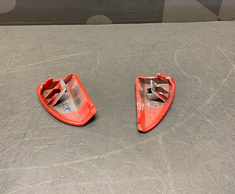 2007 PORSCHE 911 TURBO 997.1 OEM DASH TRIM FILLER PANELS PAINTED RED USED