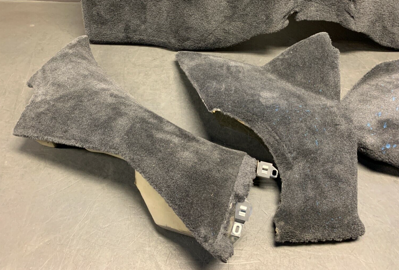 2006 PORSCHE CAYMAN S 987 OEM BLACK CARPET REAR INTERIOR LINER -SEE PICS-