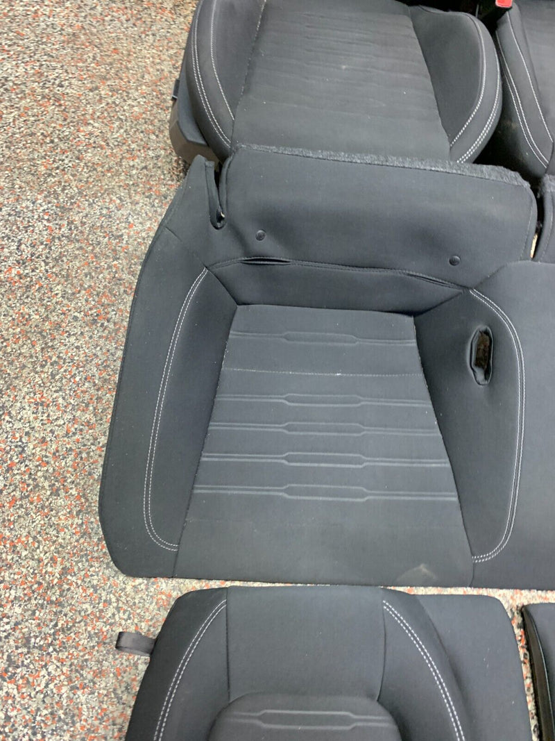 2017 MUSTANG GT OEM SEATS FRONT REAR SET