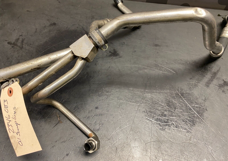 2004 PORSCHE 911 GT3 OEM DRYSUMP OIL SYSTEM LINES HOSES USED